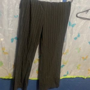 Dress pants pin striped